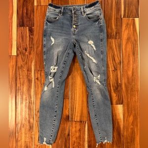 High rise jeans, Maurices XS, great condition